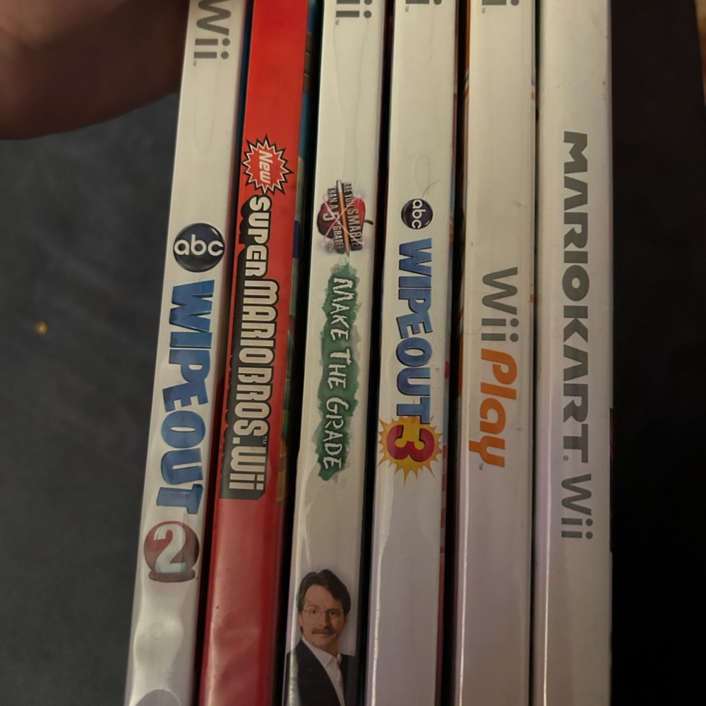 Wii Games Bundle of 7.